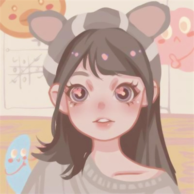 手绘女头短发青春少女可爱头像 超拽手绘女生头像图片女孩