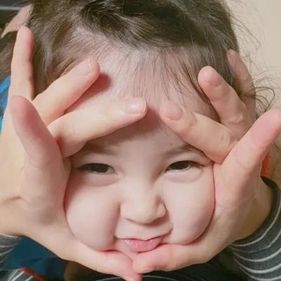 超可爱的萌娃情侣头像不明显 最新2022萌娃情头一男一女可爱