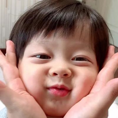 超可爱的萌娃情侣头像不明显 最新2022萌娃情头一男一女可爱