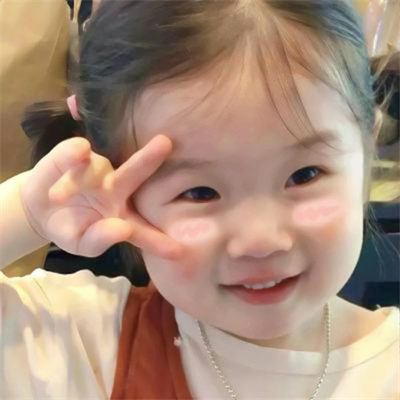 超可爱的萌娃情侣头像不明显 最新2022萌娃情头一男一女可爱