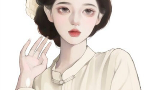 jennie手绘头像高清可爱图片 2022最新手绘头像女唯美简约干净