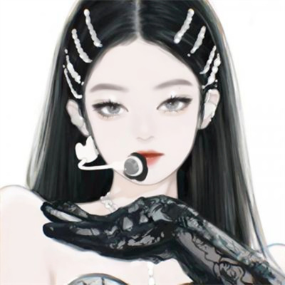 jennie手绘头像高清可爱图片 2022最新手绘头像女唯美简约干净