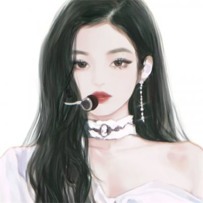jennie手绘头像高清可爱图片 2022最新手绘头像女唯美简约干净