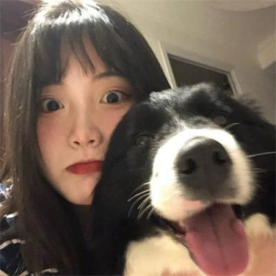 真人版情头不想被知道就用这个 不明显情侣头像带宠物超萌可爱