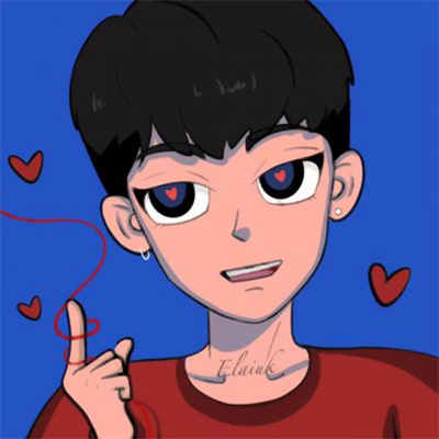 抖音最火真人简单情头高清头像 手绘动漫简单情头一左一右简约