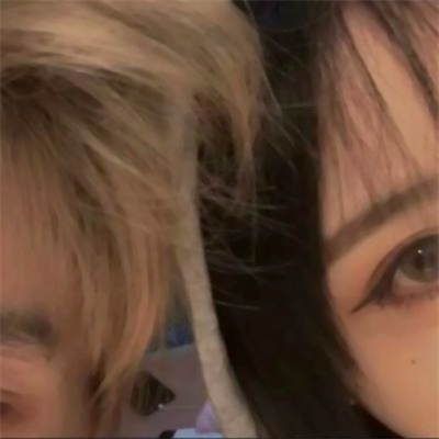 抖音最火真人简单情头高清头像 手绘动漫简单情头一左一右简约