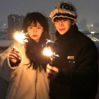 一男一女必备专用明显情头 微信超火情侣头像图片2023最新头像