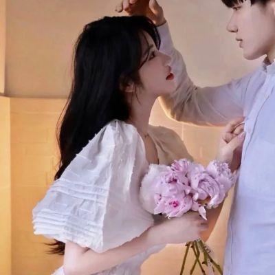 一男一女必备专用明显情头 微信超火情侣头像图片2023最新头像
