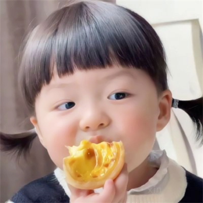 一男一女萌娃高清情侣头像 抖音超火萌娃情头可可爱爱图片