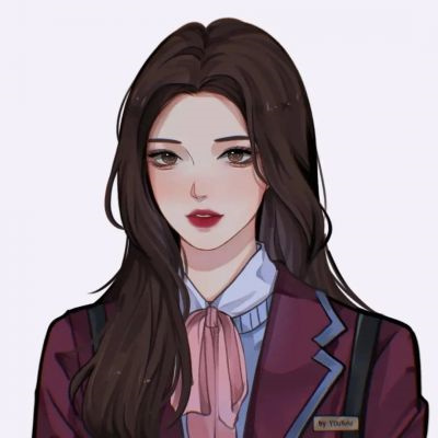 超有感的韩系动漫情头图片 动漫简约手绘情头一男一女最新图片