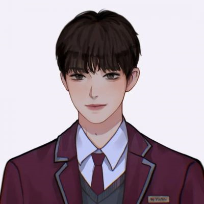 超有感的韩系动漫情头图片 动漫简约手绘情头一男一女最新图片