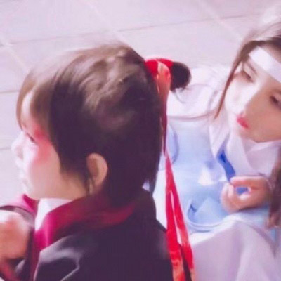 萌小孩情侣qq头像 情侣头像可爱小孩真人一对