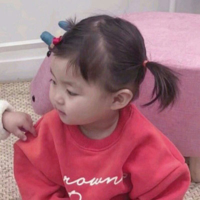 萌小孩情侣qq头像 情侣头像可爱小孩真人一对