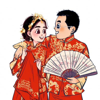 超可爱有趣的情侣卡通图片大全 卡通情侣头像成熟稳重简单