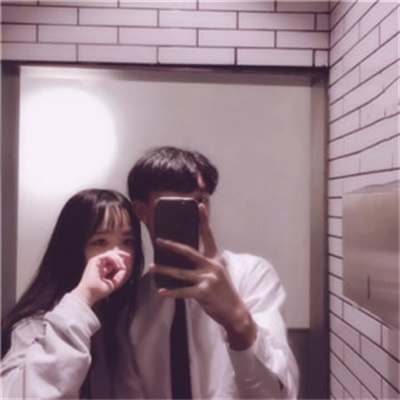 唯美情头真人微信头像图片大全 情侣头像高清一男一女两张分开