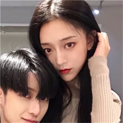 唯美情头真人微信头像图片大全 情侣头像高清一男一女两张分开
