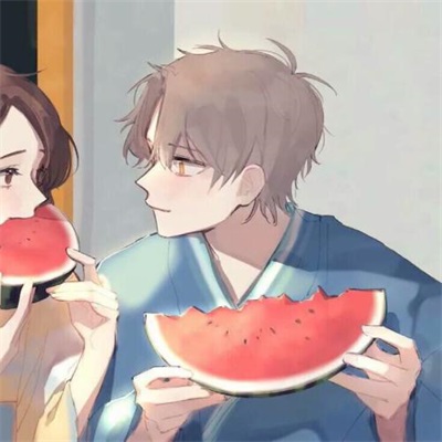 超甜的动漫情侣可爱头像图片大全 不明显的情侣头像动漫一男一女