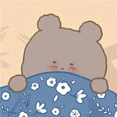 超好看手绘情侣高清微信图片大全 卡通情侣头像呆萌两张配对图片