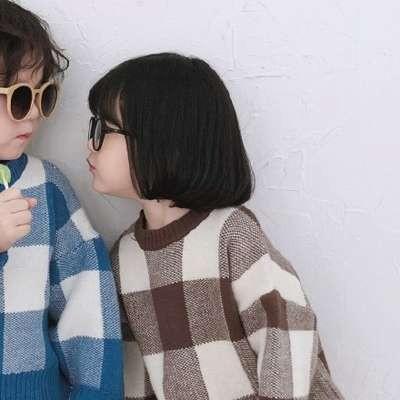 超萌情侣真人小孩子微信图片大全 好看的情侣头像小孩头像高清
