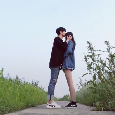 唯美浪漫真人情侣微信头像大全 高清一对两张恩爱情头图片