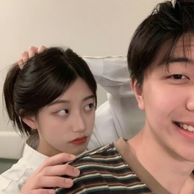 唯美温馨情头一对两张真人图片 快手好看的头像情侣高清