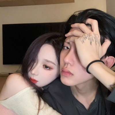 唯美温馨情头一对两张真人图片 快手好看的头像情侣高清