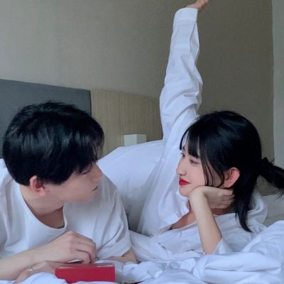浪漫甜蜜的情侣真人高清图片 qq情侣头像潮流个性头像