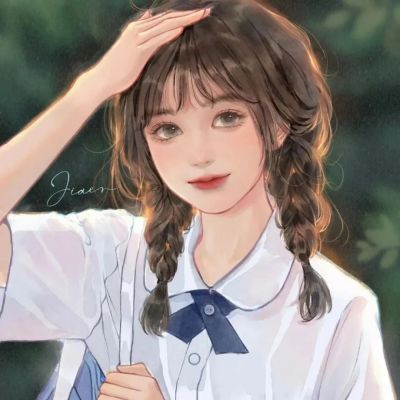特别好看的手绘可爱情头图片 高清唯美手绘头像情侣