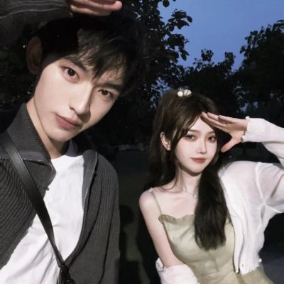 唯美情侣高清头像不明显图片 超级好看的超甜情侣头像真人
