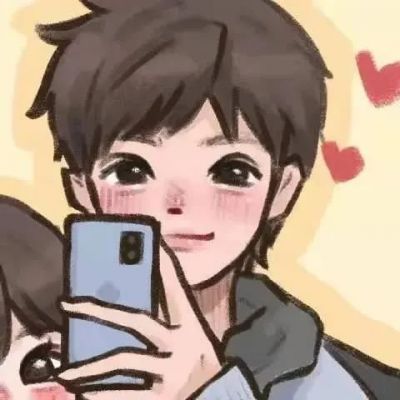 卡通情头高清唯美图片大全 虎年情侣头像可爱呆萌一对