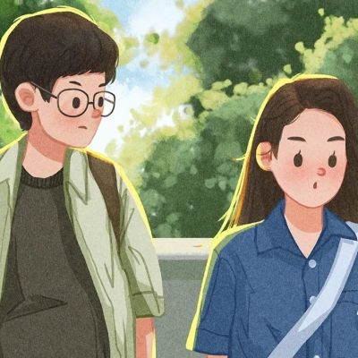 好看唯美的手绘情侣头像大全 手绘情头可爱高清一对图片