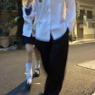 唯美情侣真人高清微信头像 一男一女情侣头像韩版范两张高清图片