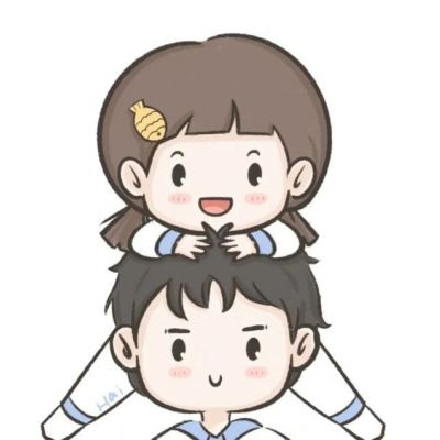 超可爱情侣头像一人一张图片大 抖音上比较火的动漫情侣头像图片