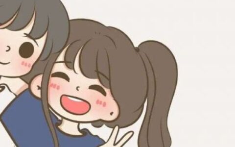 超呆萌男女情侣高清图片大全 可爱卡通情侣头像情侣专用