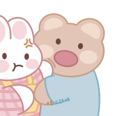 超可爱情侣个性头像图片大全 情侣卡通头像2022最新版一男一女