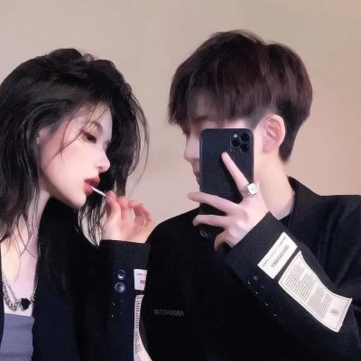 情侣头像唯美氛围感图片 2022年高质量情头真人