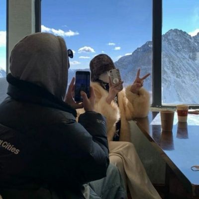 唯美情侣个性微信头像图片大全 真人情头一对两张唯美小清新图片