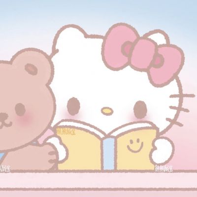 超可爱的乖巧情侣头像图片 卡通情侣头像一对呆萌微信