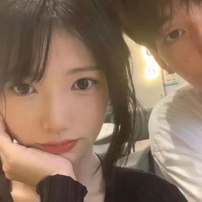 甜蜜幸福的情侣高清头像图片 2022最火一男一女情侣头像真人