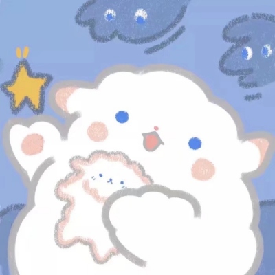 超好看卡通情侣高清头像图片 情头卡通可爱萌图片大全