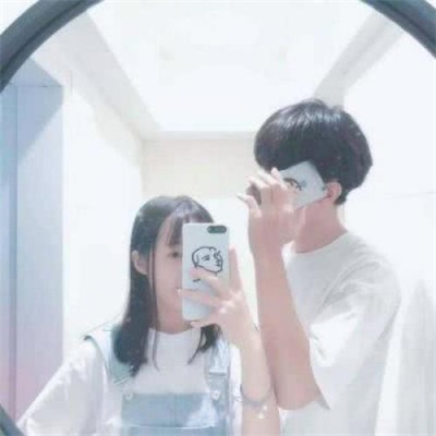 甜蜜情头恩爱头像图片 情侣头像真人很好看又有质感