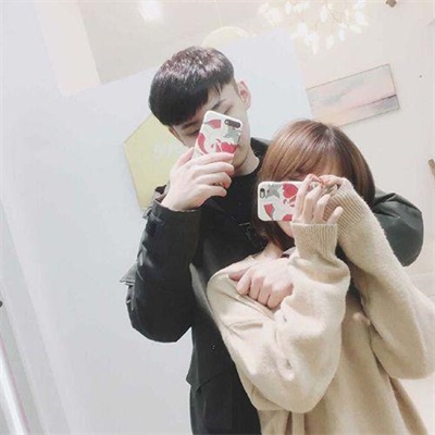 甜蜜情头恩爱头像图片 情侣头像真人很好看又有质感