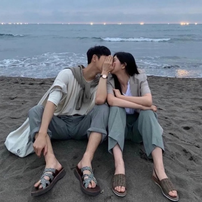 高清情头真人甜美浪漫图片大全 2023最火爆情侣头像图片