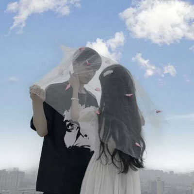 唯美情侣甜蜜真人头像图片 暧昧的情侣头像一对两张