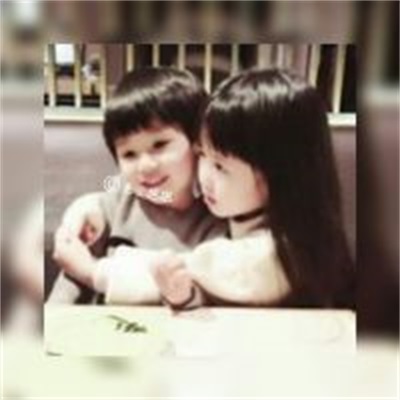 可爱小孩子情侣真人头像图片 微信情侣头像可爱萌娃