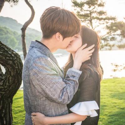 唯美浪漫情侣高清头像图片 甜到爆的情侣真人头像一对