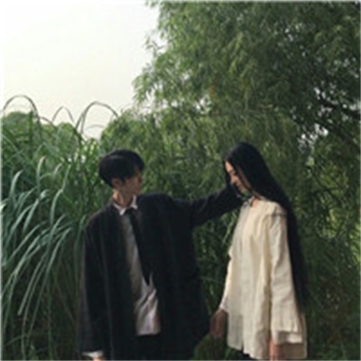 适合永久做头像的图片唯美 超甜的韩版情侣头像一对