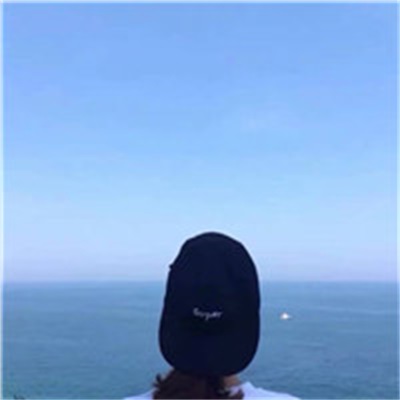 唯美意境情侣微信头像图片 蓝色系列情侣头像双人高清