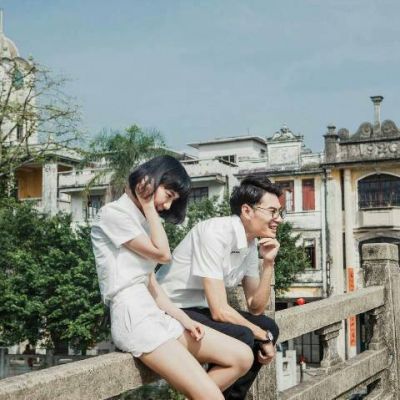 唯美情侣微信头像图片大全 ins真人情头高清图片一对