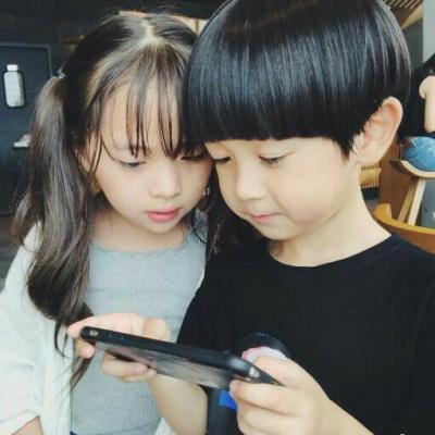 超乖巧情侣萌娃头像图片大全 微信头像情侣小孩子可爱